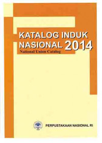 Katalog induk nasional = National union catalog