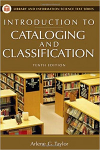Image of Introduction to cataloging and classification