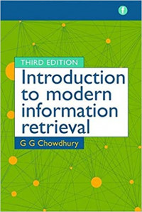 Introduction to modern information retrival