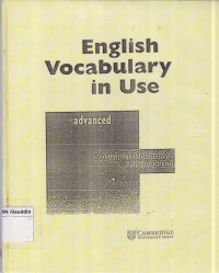 English vocabulary in use : advanced