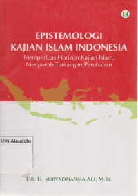 Epistemologi kajian islam indonesia