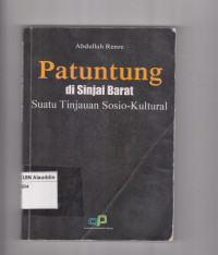 Patuntung di Sinjai Barat : suatu tinjauan sosio-kultural