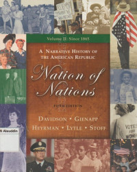 Nation of nations : a narrative history of the american republic vol. II