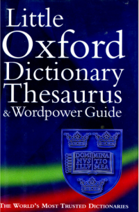 Image of Little Oxford Thesaurus