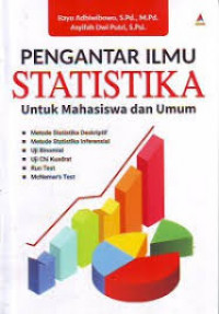 Pengantar Ilmu  Statistika: untuk mahasiswa dan umum