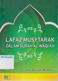 Lafaz musytarak dalam surah Al-Waqiah