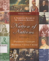 Nation of nations : a narrative history of the american republik vol. 1