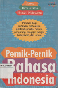 Pernak - pernik bahasa Indonesia