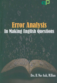 Error analysis in making English questions