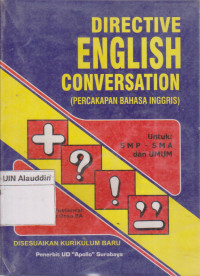 Directive English conversation : percakapan bahasa Inggris