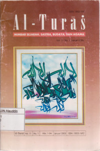 Al- Turas : mimbar sejarah, sastra, budaya, dan agama