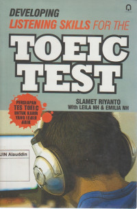 Image of Developing listening skills for the toeic test
