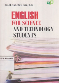 Image of English for science and technology students