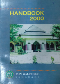 Handbook IAIN Walisongo 2000