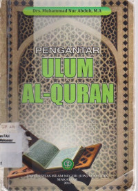 Pengantar ulum al-Quran