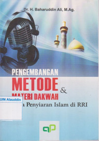 Pengembangan metode dan materi dakwah pada penyiaran islam di RRI
