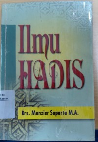 Image of Ilmu Hadis