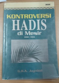 Image of Kontroversi Hadis di Mesir (1890-1960)